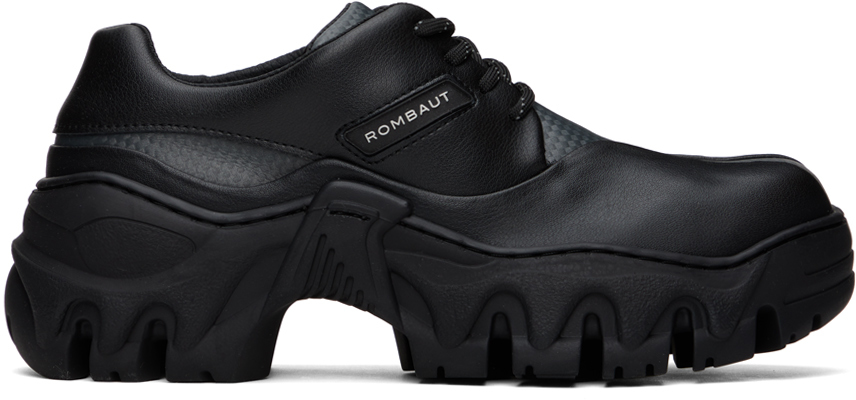 Rombaut Black Boccaccio Ii Derbys In Black Beyond Leather