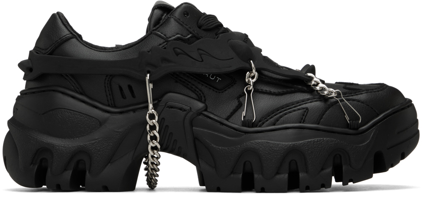 Rombaut Black Boccaccio Ii Harness Sneakers In Black Beyond Leather