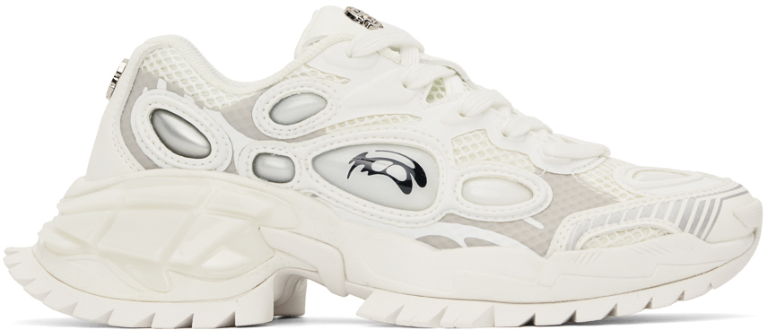 Shop Rombaut White Nucleo Sneakers In Volcanic White