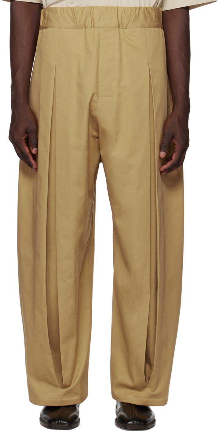 Sagenation pleat Trouser S/M | nate-hospital.com