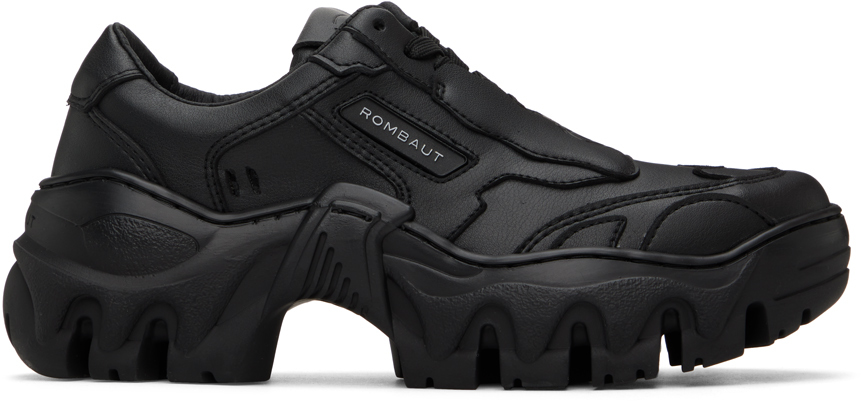 Rombaut Black Boccaccio Ii Sneakers In Black Beyond Leather