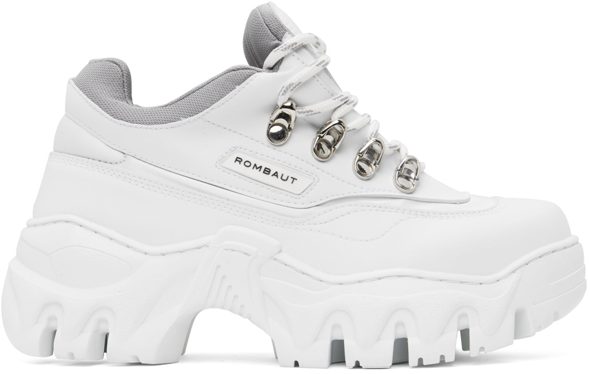 Rombaut White Boccaccio Ii Asfalto Sneakers