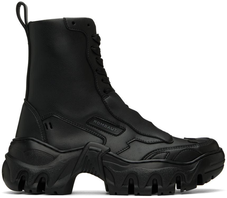 Shop Rombaut Black Boccaccio Ii Boots In Black Beyond Leather