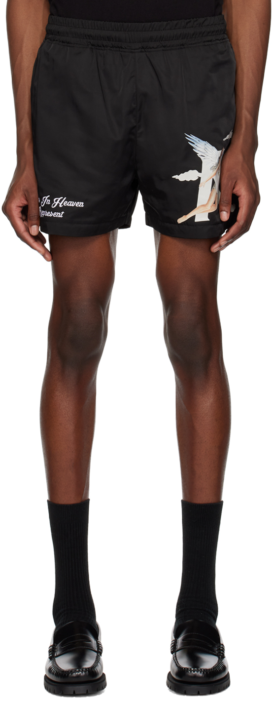 Represent Storms In Heaven Short In Black | ModeSens