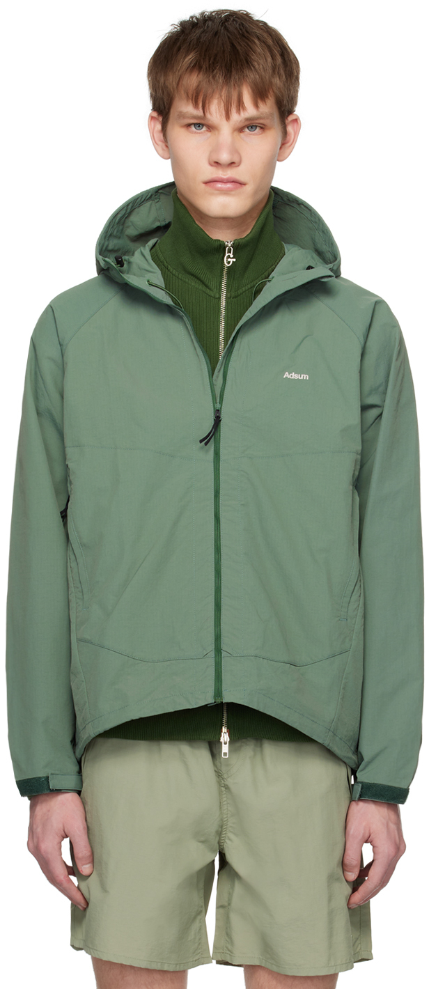 Adsum Green Caliper Jacket In Gazer Slate