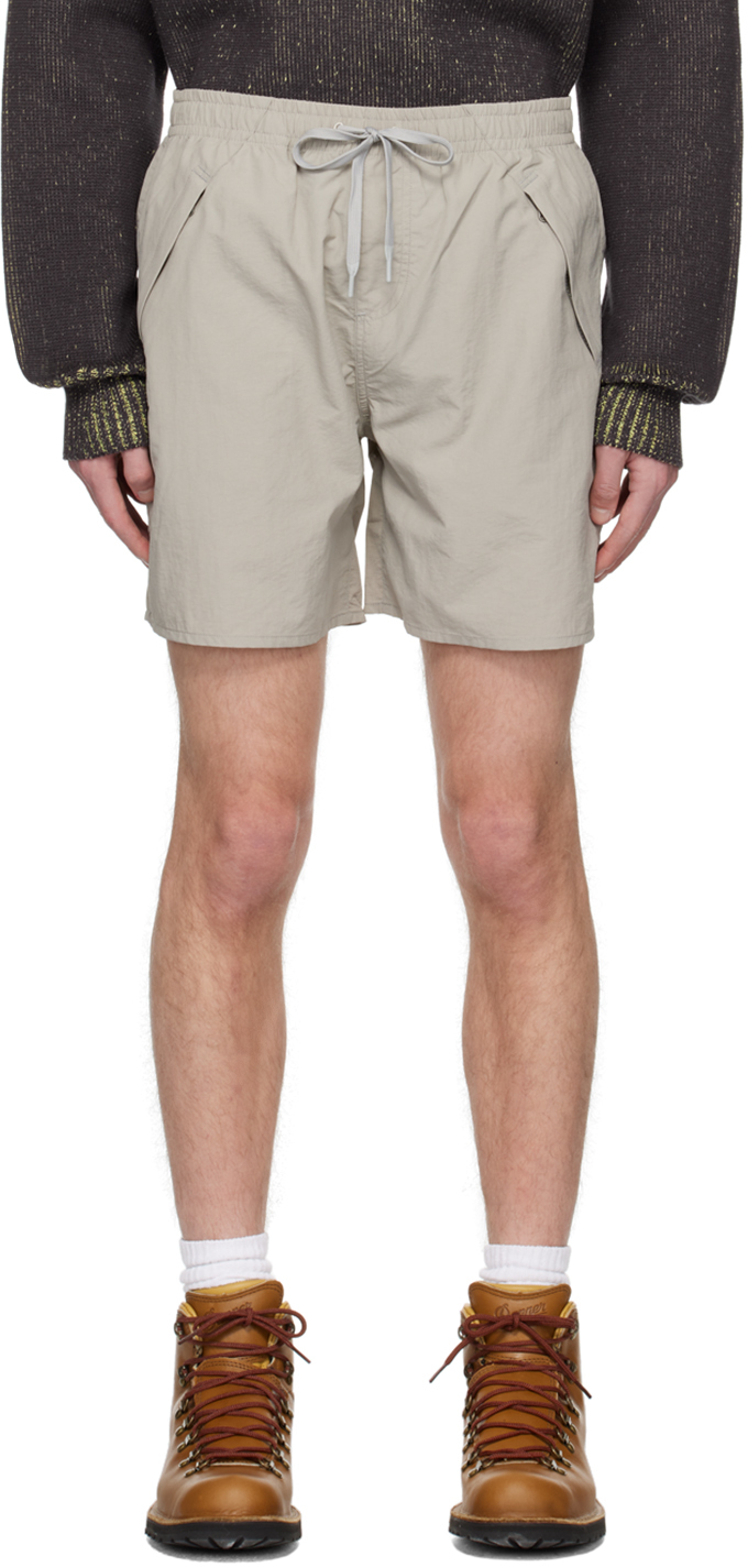 Adsum Gray Site Shorts In Stone