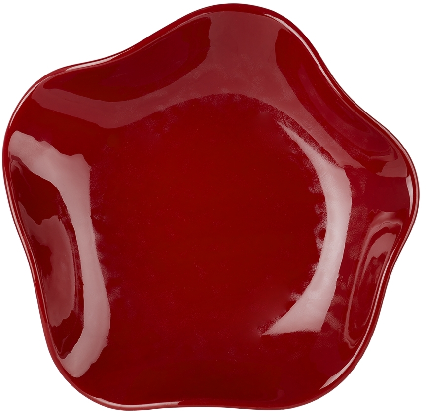 Sophie Lou Jacobsen Red Small Petal Plate