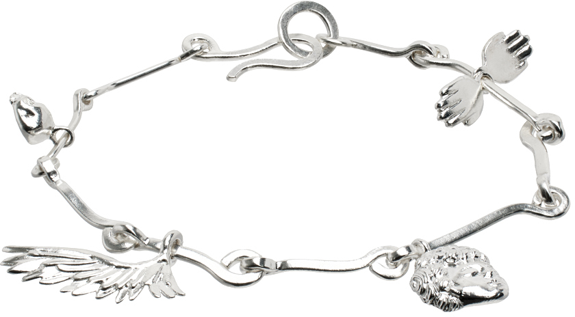 LOW CLASSIC: Silver Ru Shuo Edition Cupid Bracelet | SSENSE