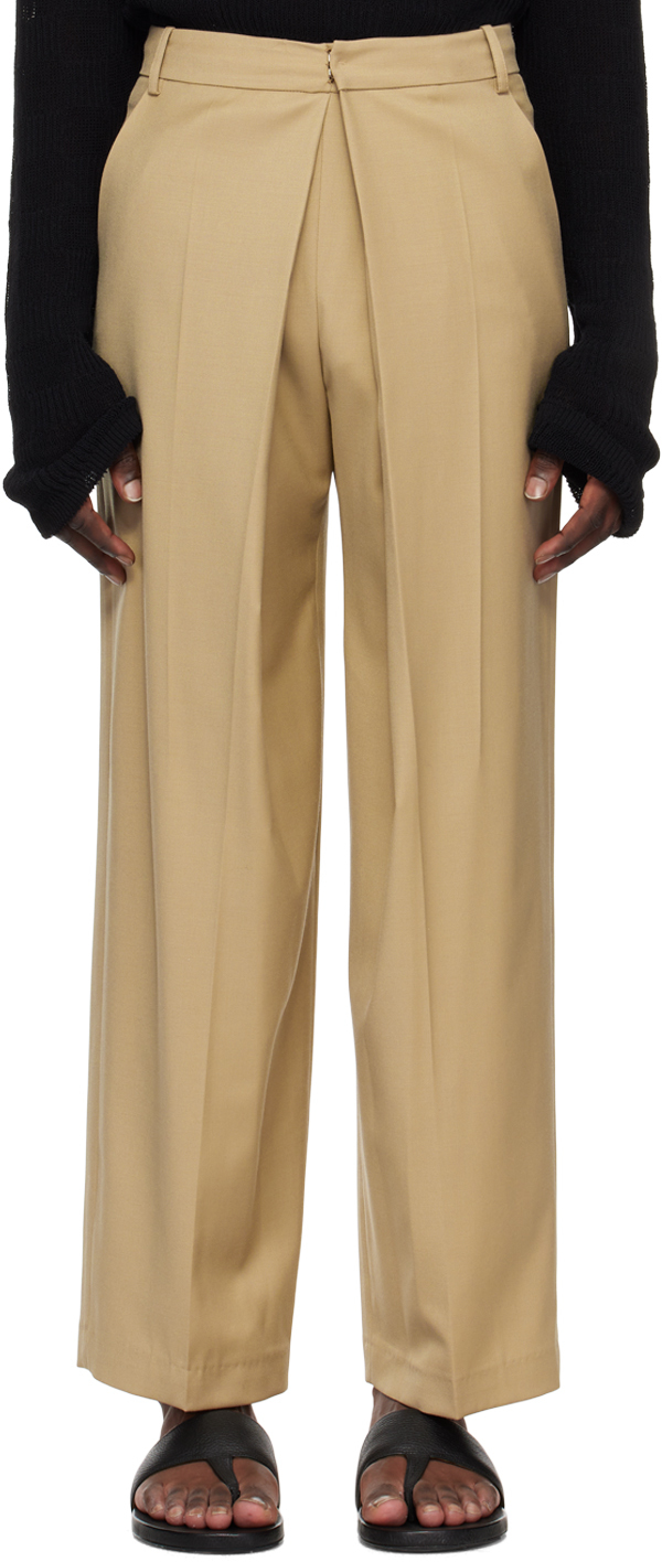 Low Classic Ssense Exclusive Beige Trousers In Incense