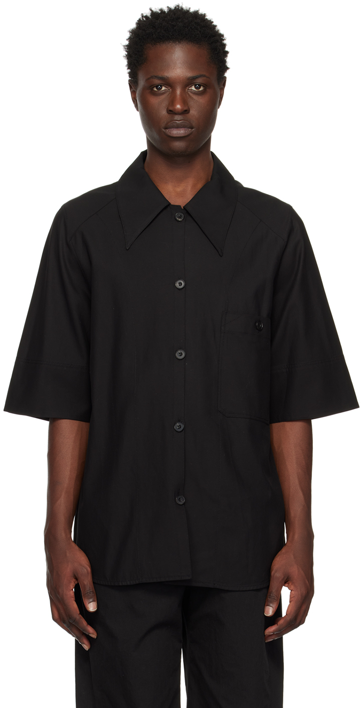 LOW CLASSIC: SSENSE Canada Exclusive Black Shirt | SSENSE