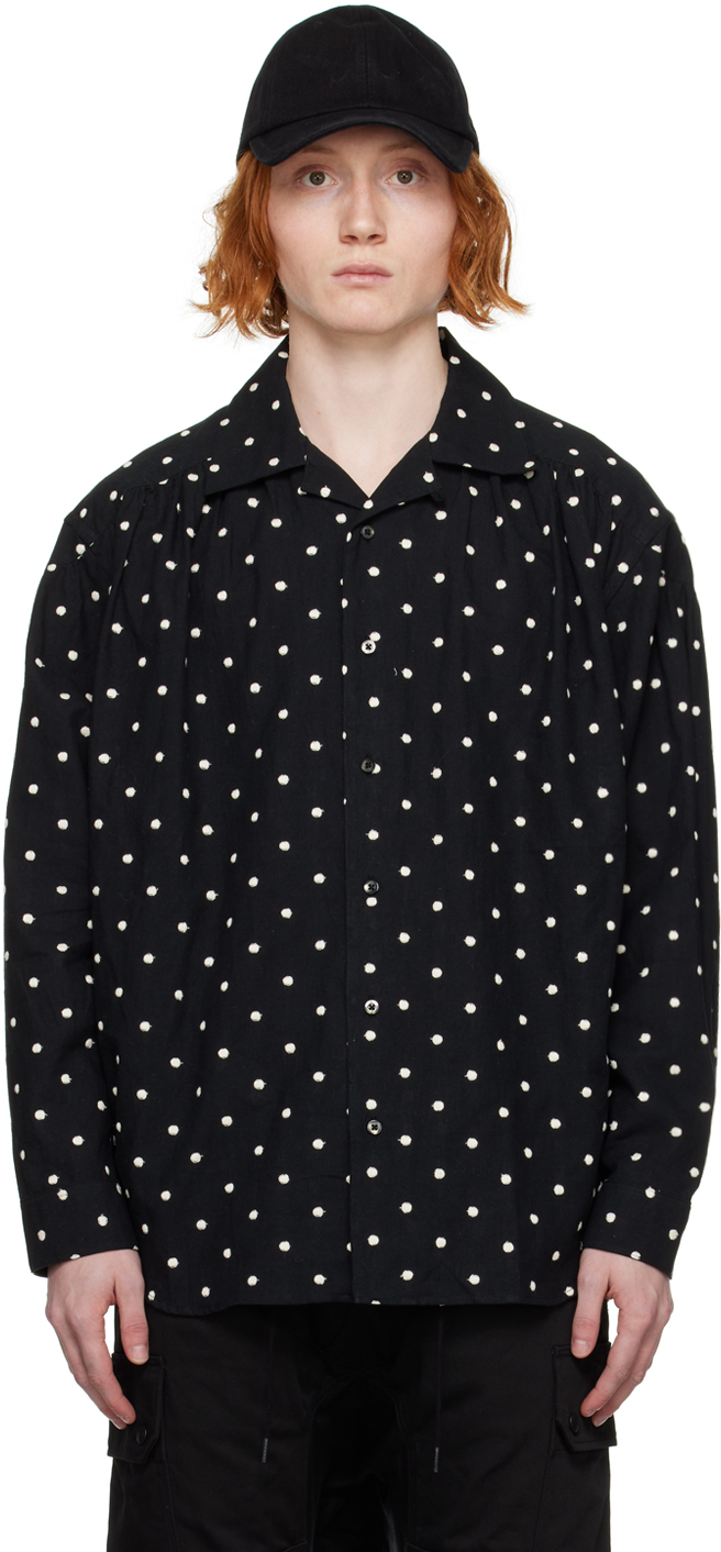 Black Painter Shirt by AïE on Sale