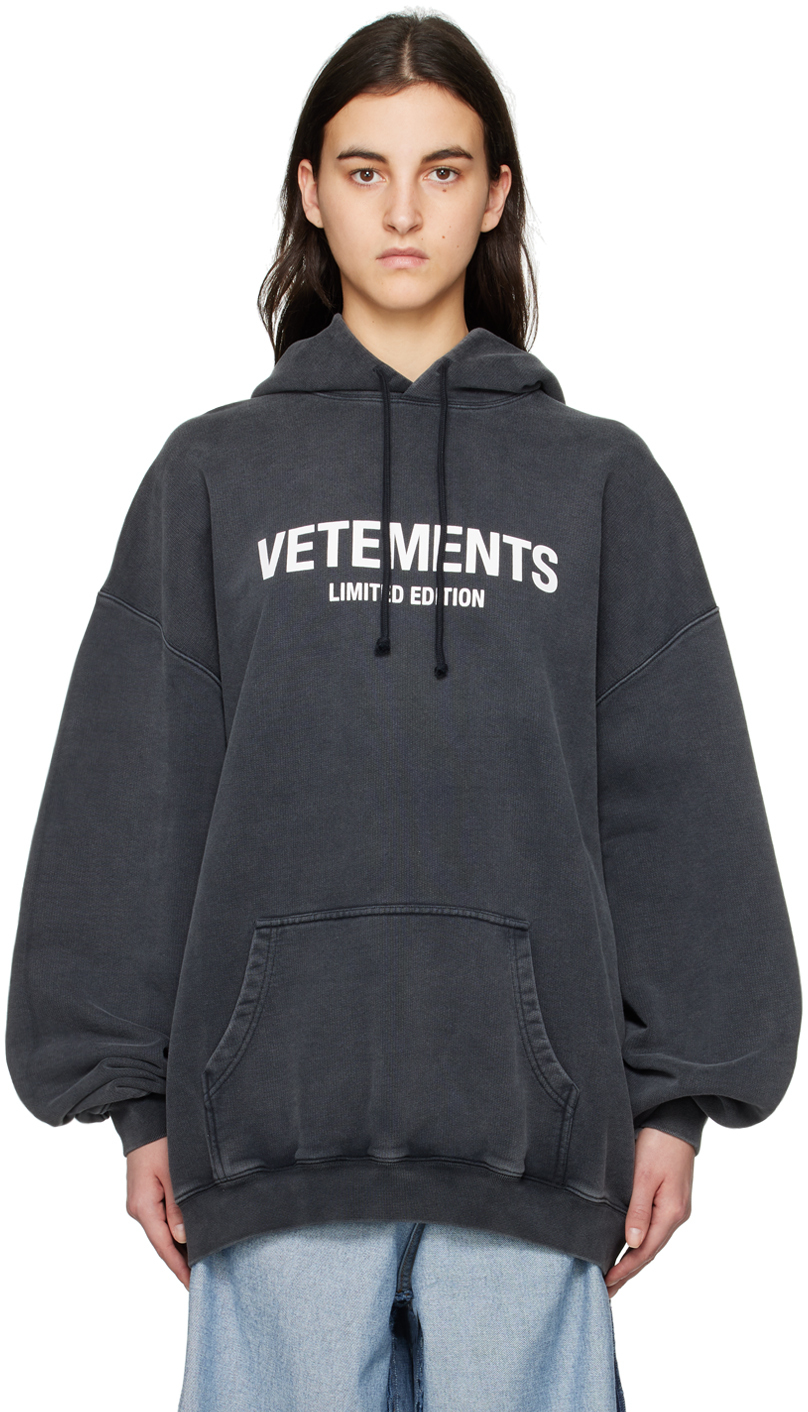 けします vetements limited edition hoodie タグ付き M のタグをお