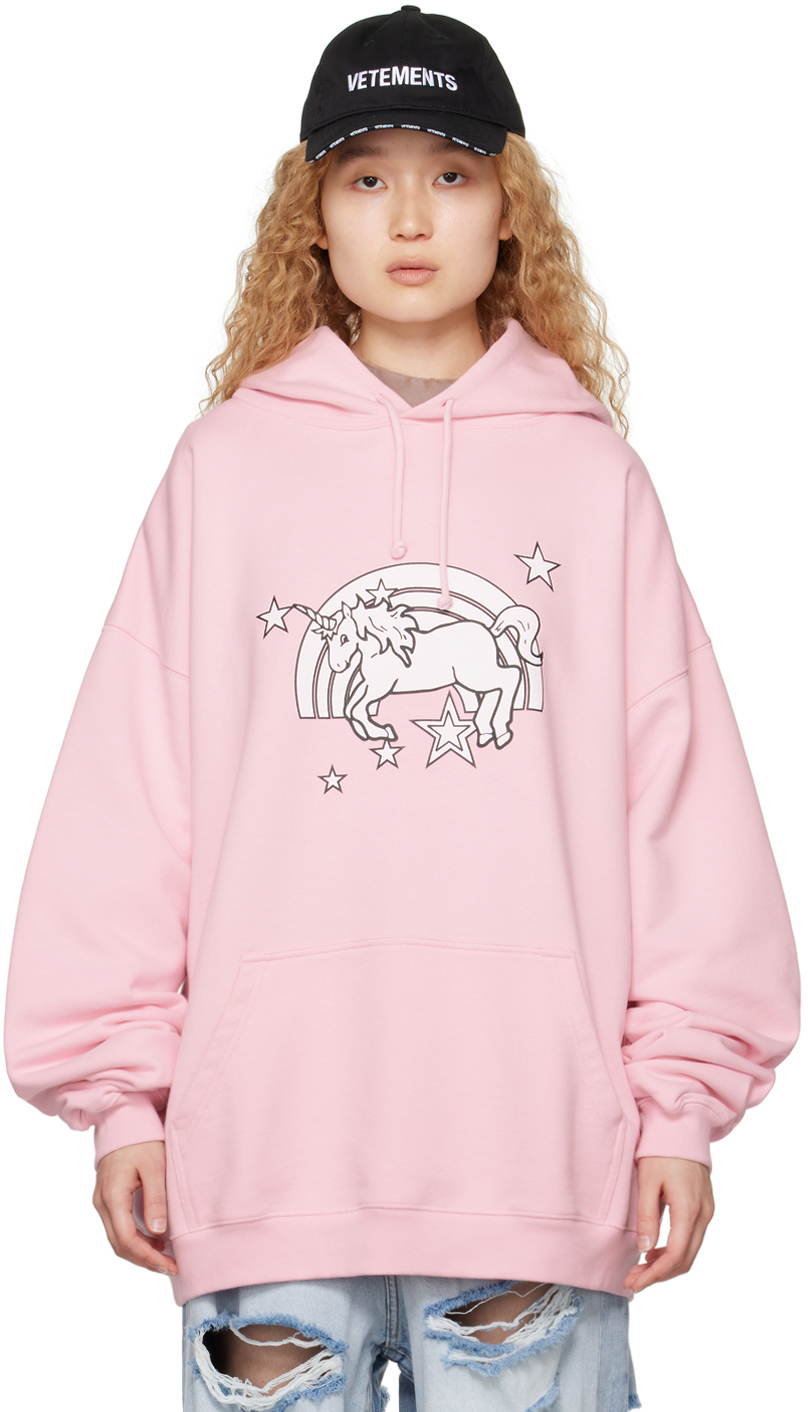 Pink Unicorn Hoodie