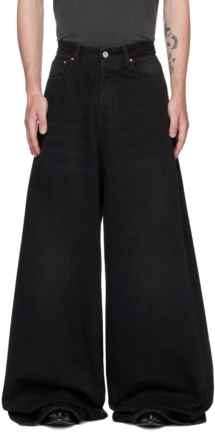 Vetements Black Baggy Jeans | ModeSens