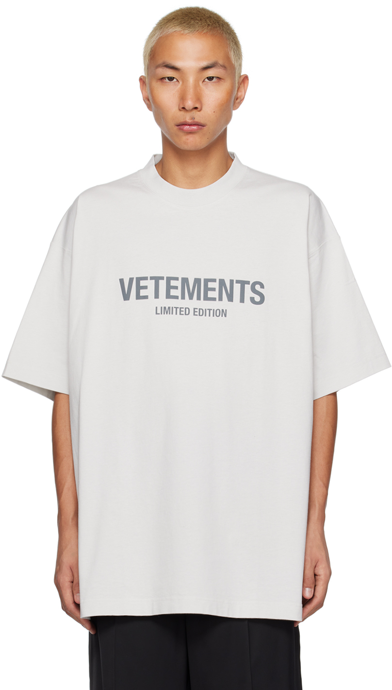 Off-White 'Limited Edition' T-Shirt by VETEMENTS on Sale