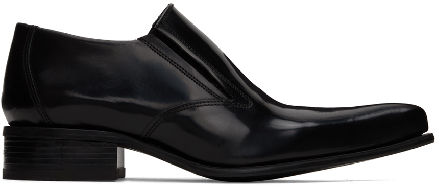 Black Newrock Edition Loafers by VETEMENTS on Sale