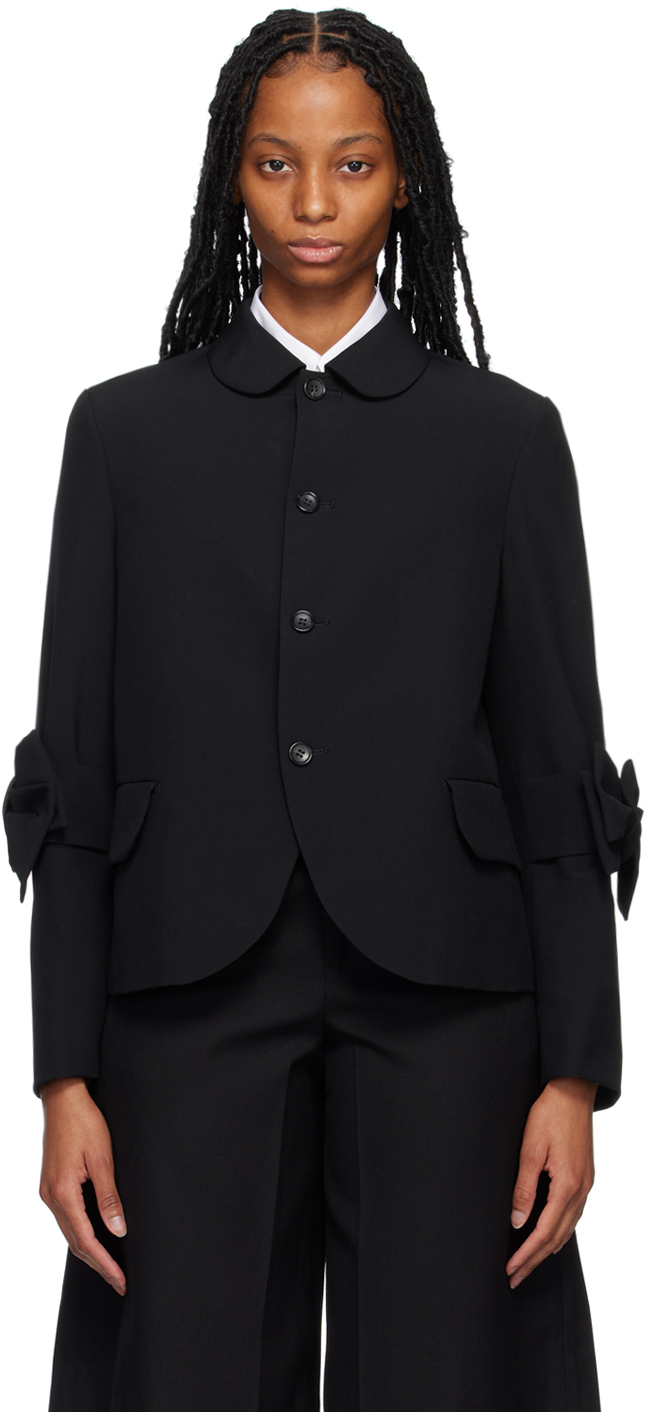 Black Bow Jacket