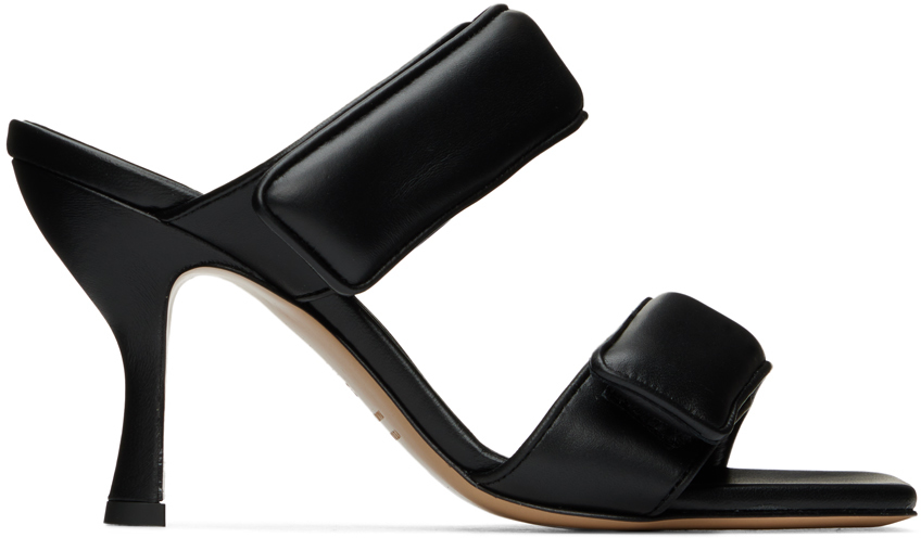 Gia Borghini Black Pernille Teisbaek Edition Perni 03 Heeled Sandals In 5000 Black