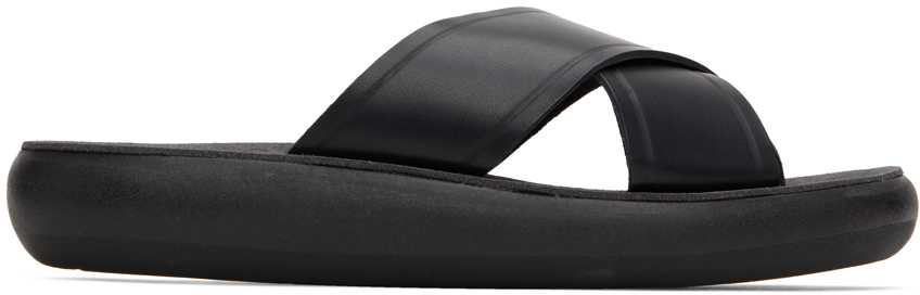 Black Thais Comfort Sandals