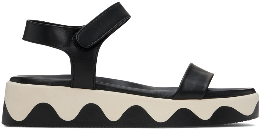 【関税込み】Ancient Greek Sandals ブラック Salamina サンダル Ancient Greek Sandals Salamina Leather Sandals - Black