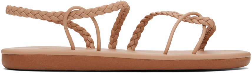 Ancient Greek Sandals Maya Sandals In Biscotto