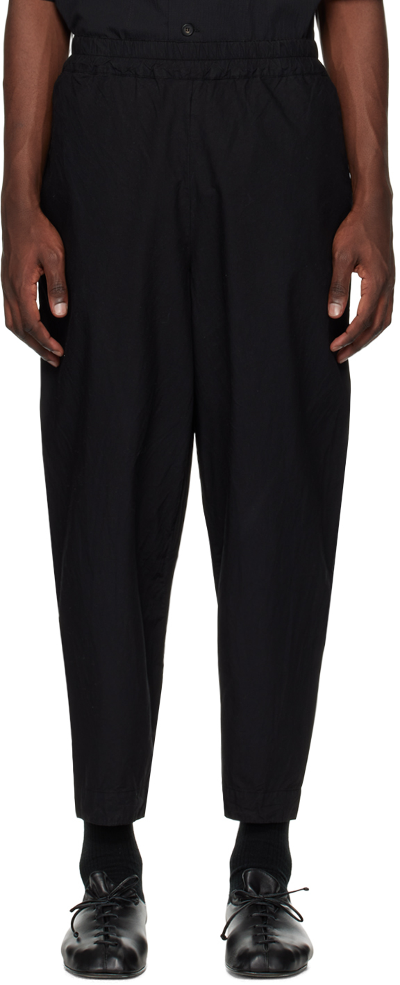 Black 'The Acrobat' Trousers