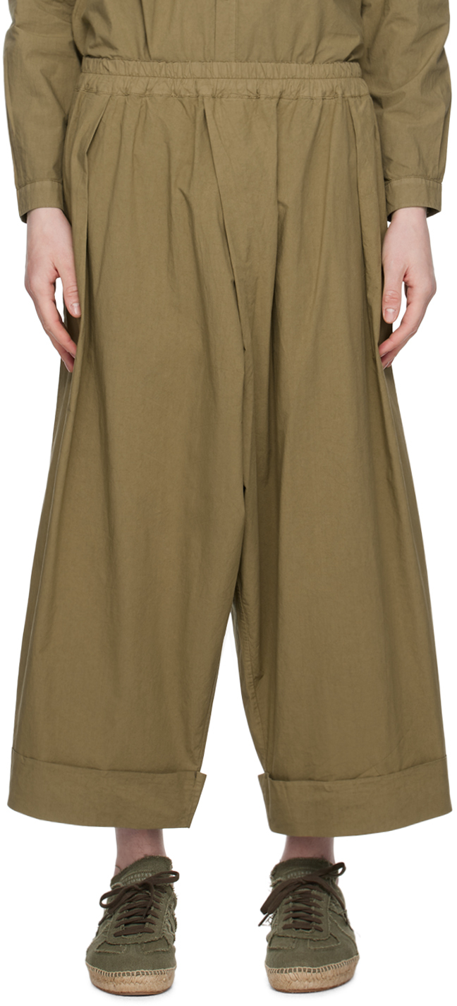 Khaki 'The Baker' Trousers