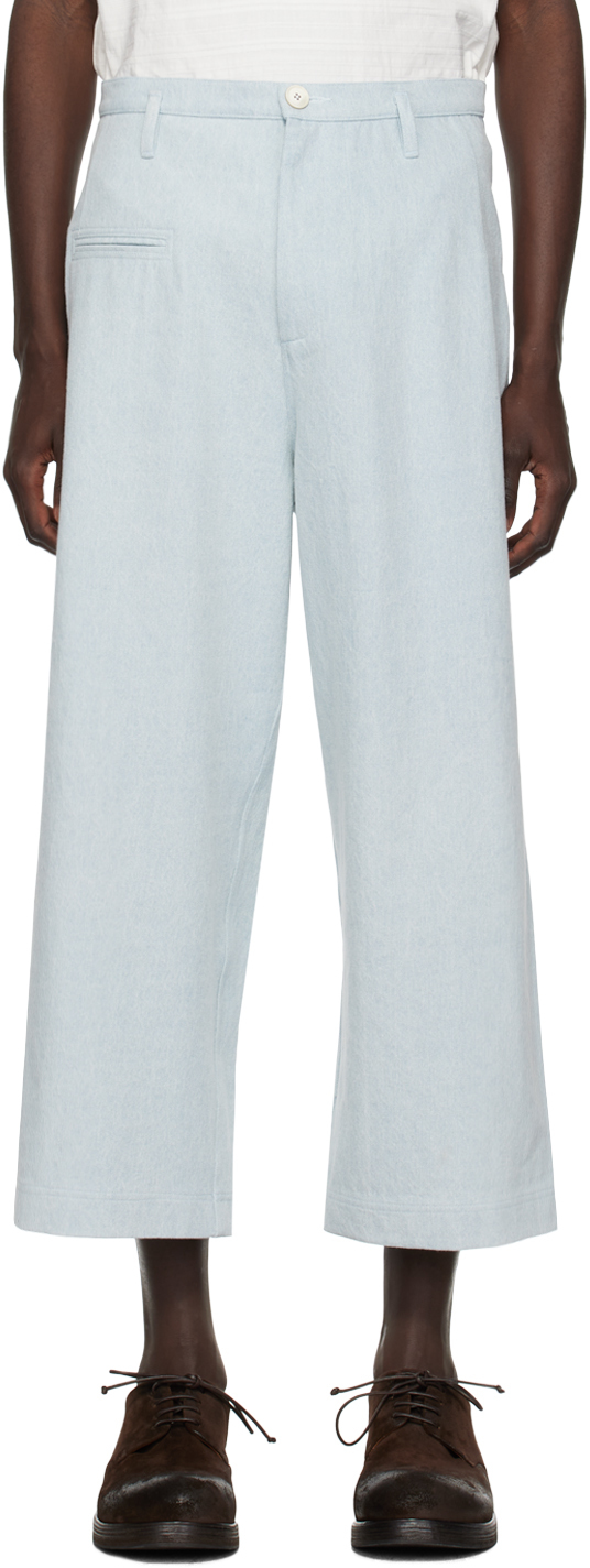 Toogood Blue 'the Jacktar' Trousers In Sky