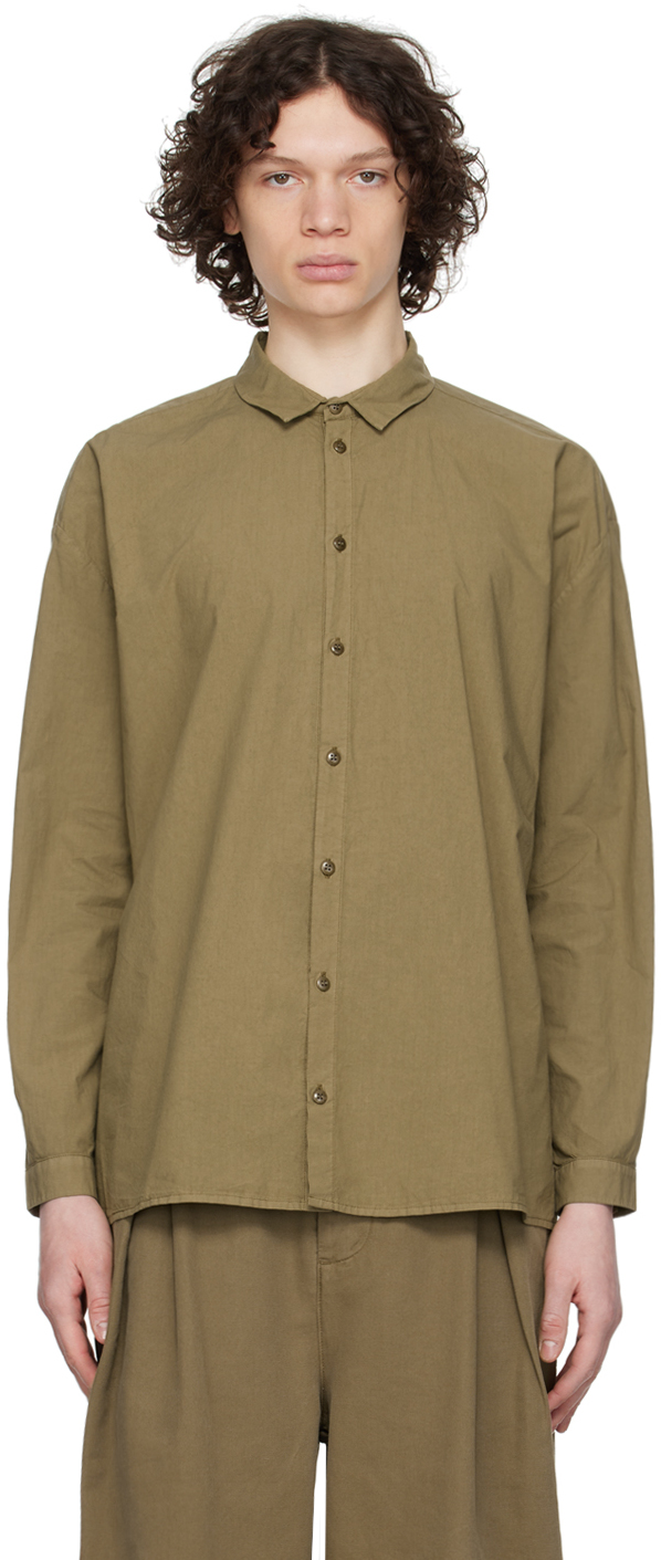 Khaki 'the Draughtsman' Shirt