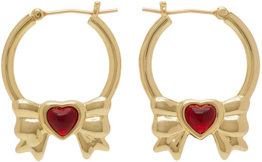 Gold Present Earrings