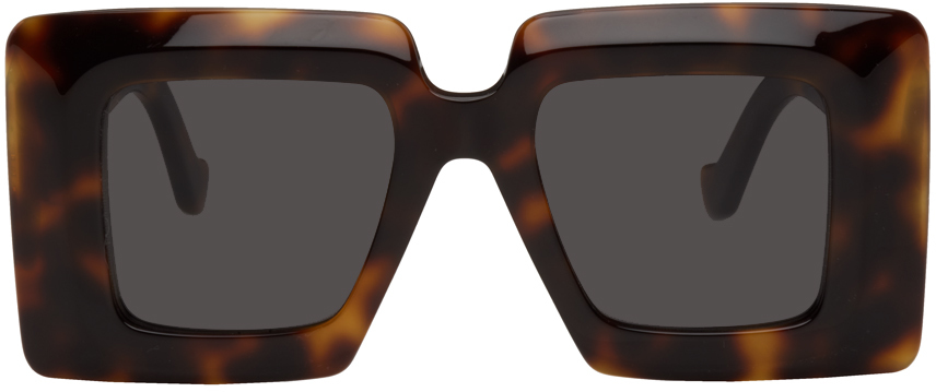 Loewe Tortoiseshell Square Sunglasses