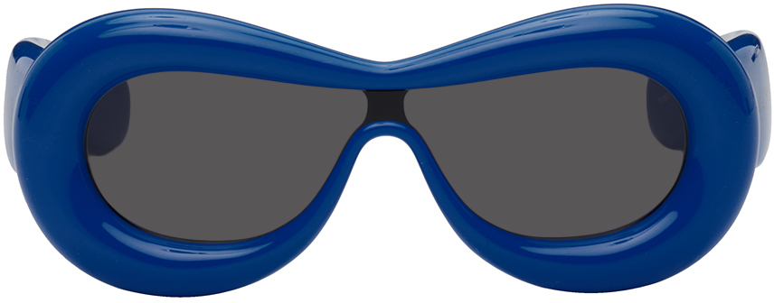 Loewe Blue Inflated Mask Sunglasses