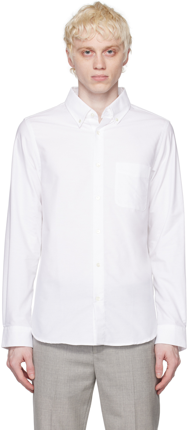 White Celestin Shirt by Harmony on Sale