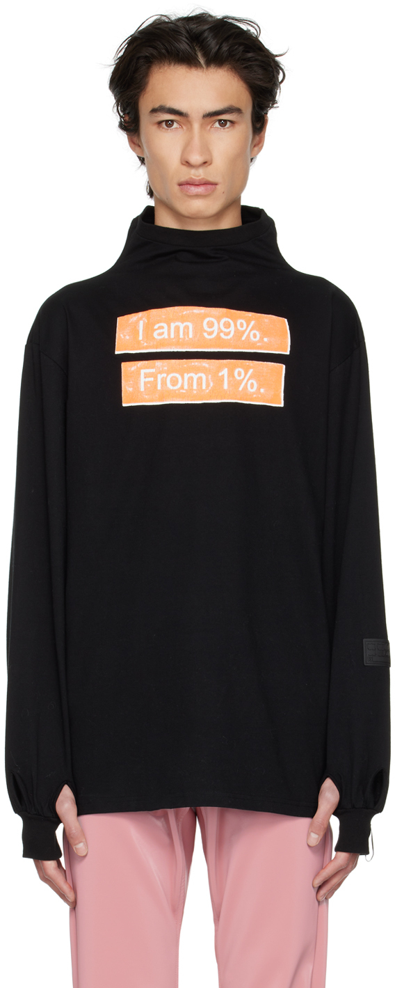 99% Is Black Glow-in-the-dark Long Sleeve T-shirt