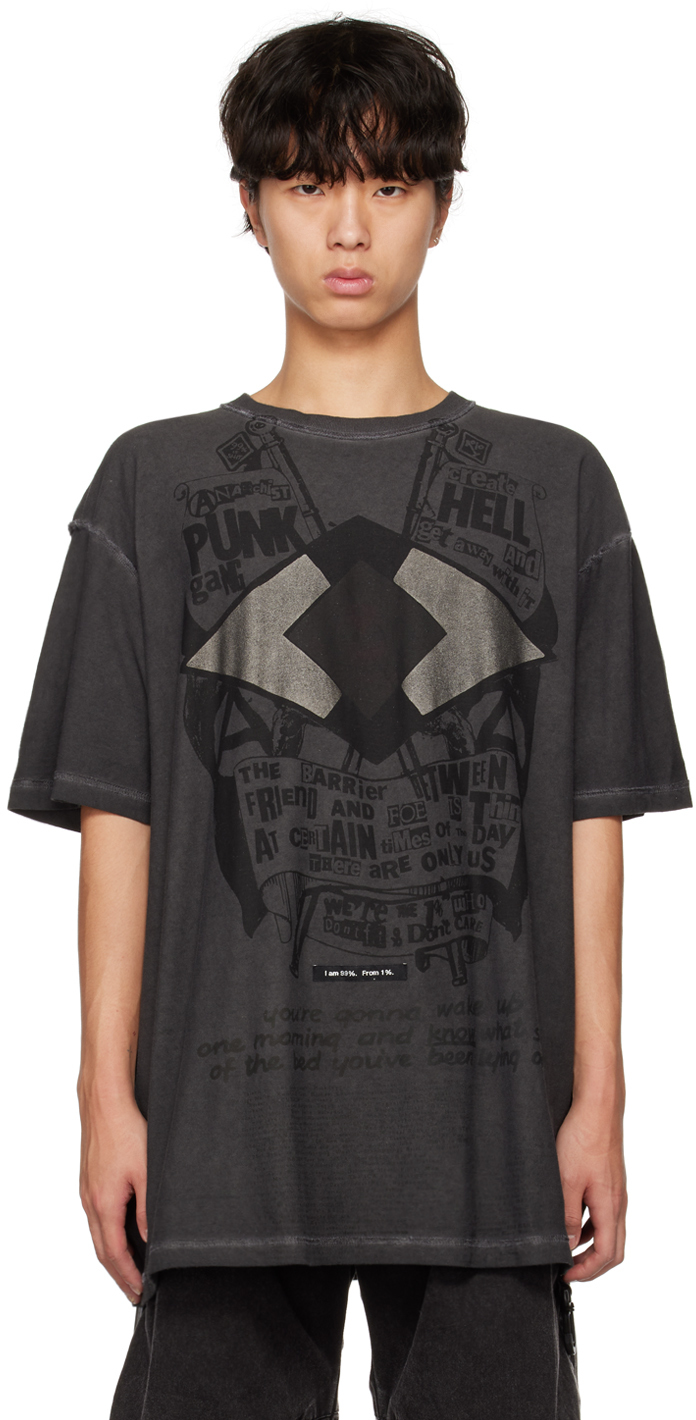99% IS BLACK PUNK GANG T-SHIRT