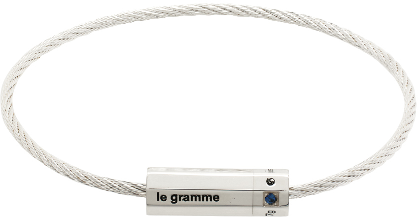 Bracelet Le Gramme Segment 3g in silver  LEPAGE