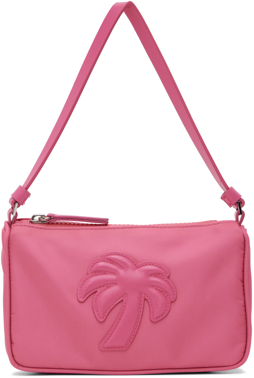 Palm Angels Pink Big Palm Bag In Pink/pink