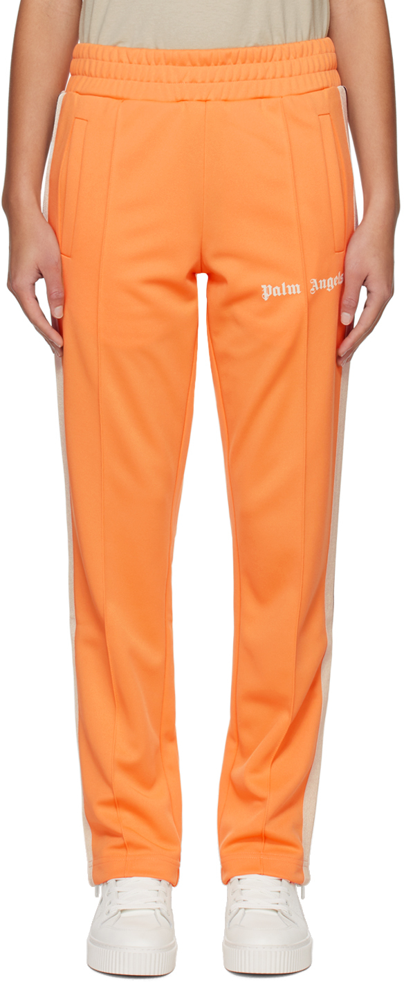 Palm Angels: Orange Classic Lounge Pants | SSENSE UK