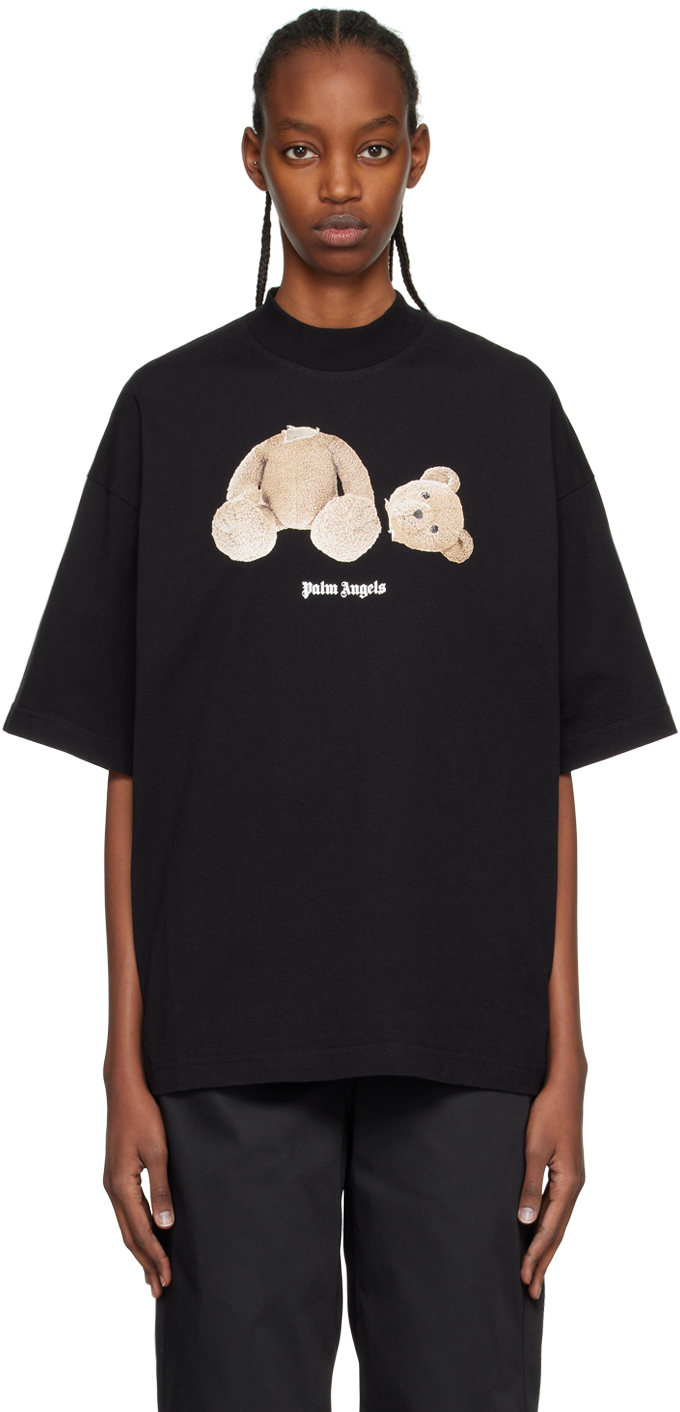Palm Angels Black Bear T-Shirt