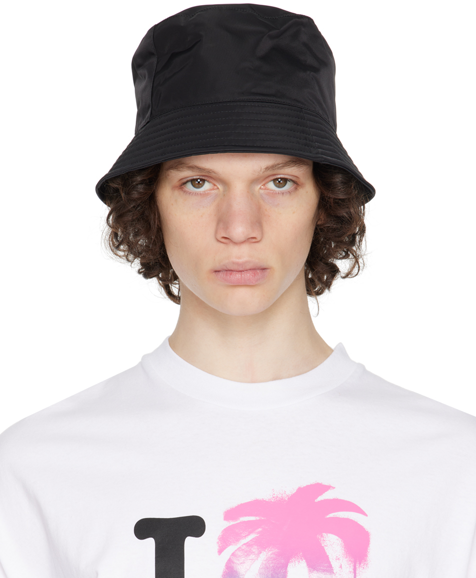 Palm Angels Black PXP Bucket Hat