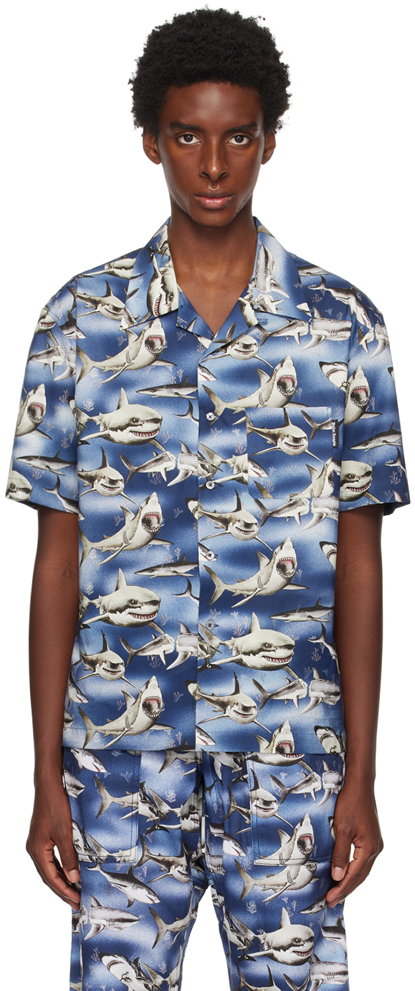 Blue Shark Shirt