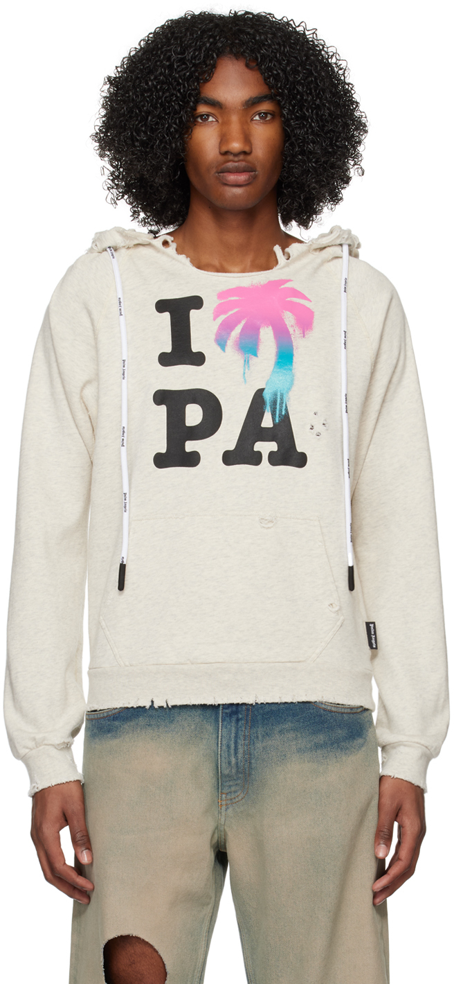 White 'I Love PA' Hoodie