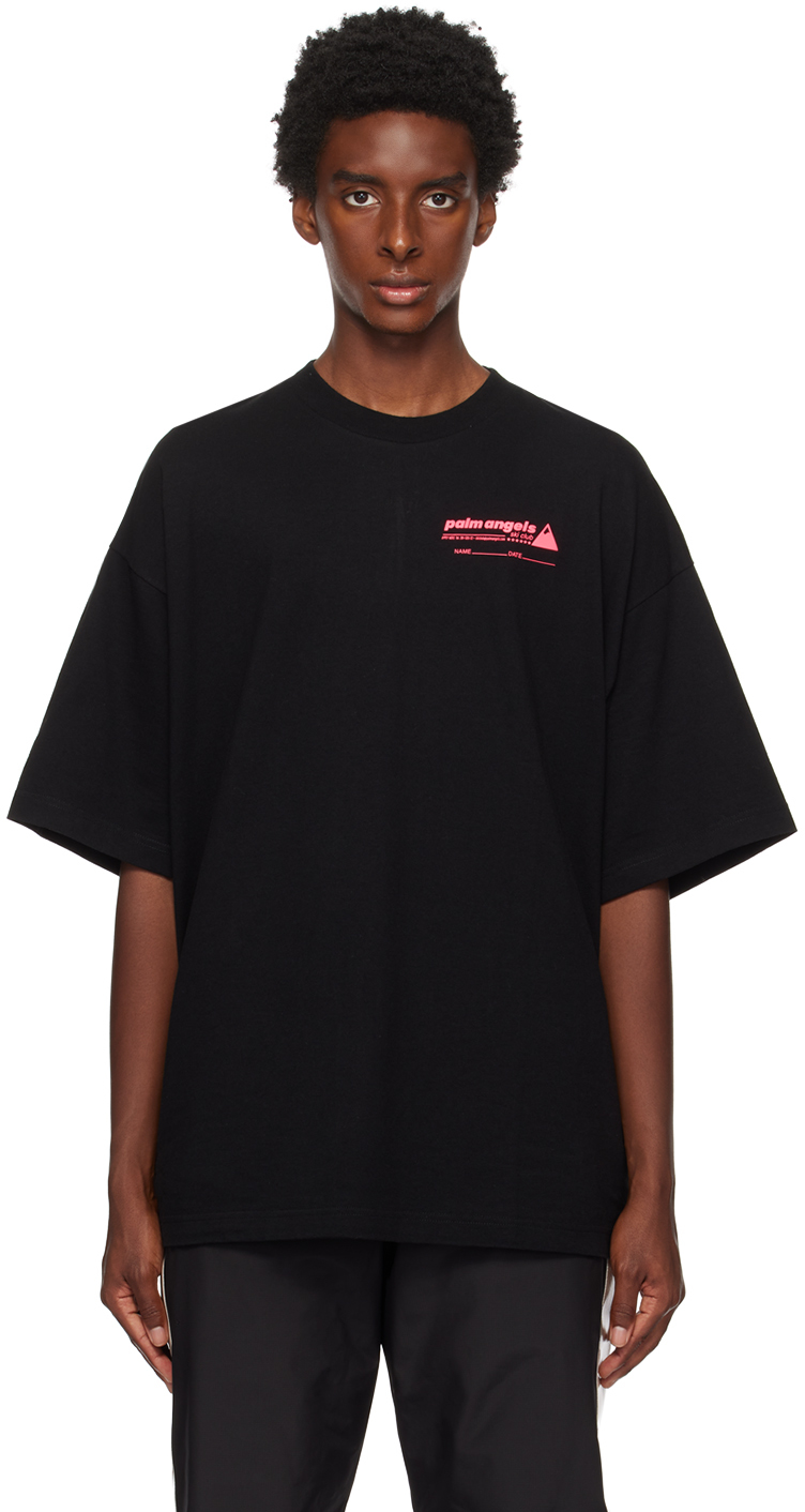 Classic Logo Slim T-Shirt in black - Palm Angels® Official
