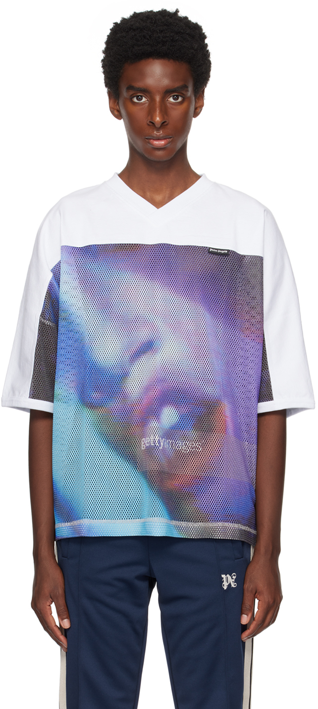 Multicolor Miami Face T-Shirt