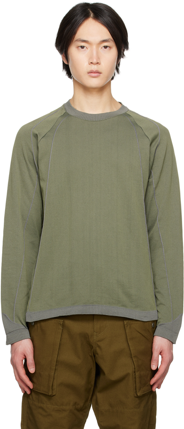 _J.L - A.L_: Green Prima Sweater | SSENSE