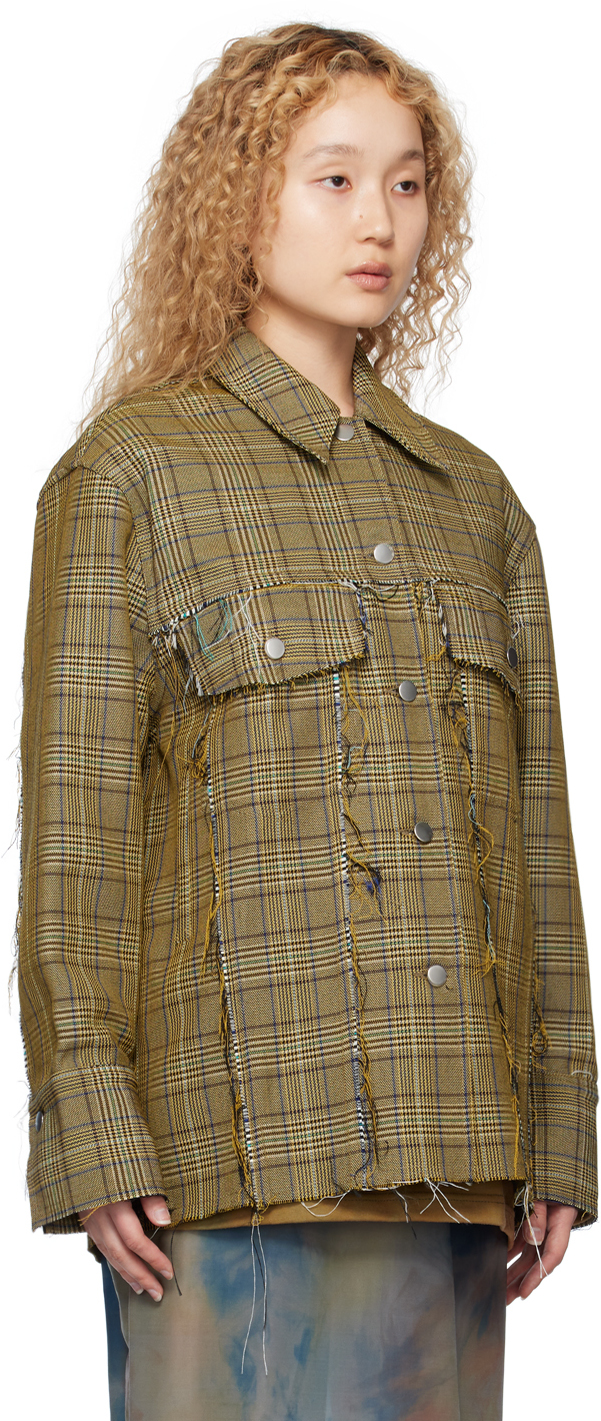 SONG FOR THE MUTE BEIGE LONG JACKET 