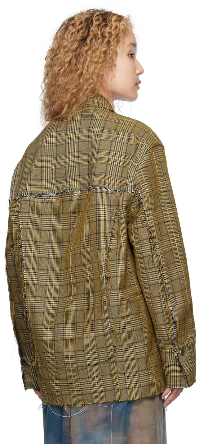 SONG FOR THE MUTE BEIGE LONG JACKET 