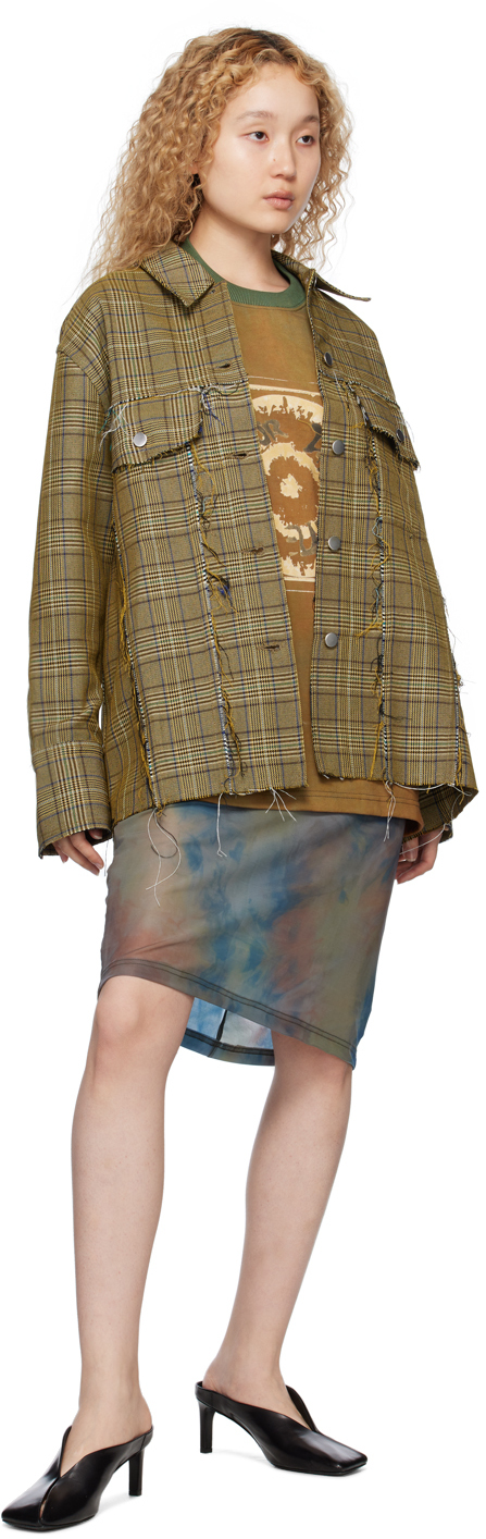 SONG FOR THE MUTE BEIGE LONG JACKET 