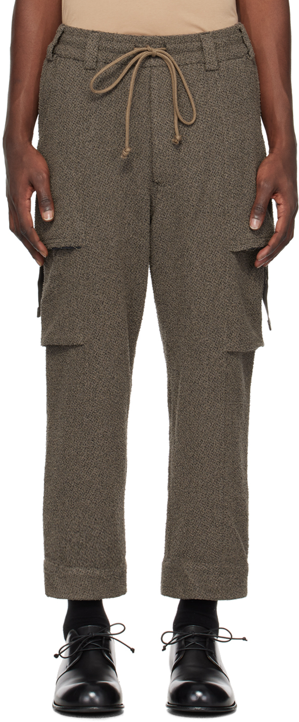 Song for the Mute: Brown Tabbed Cargo Pants | SSENSE UK