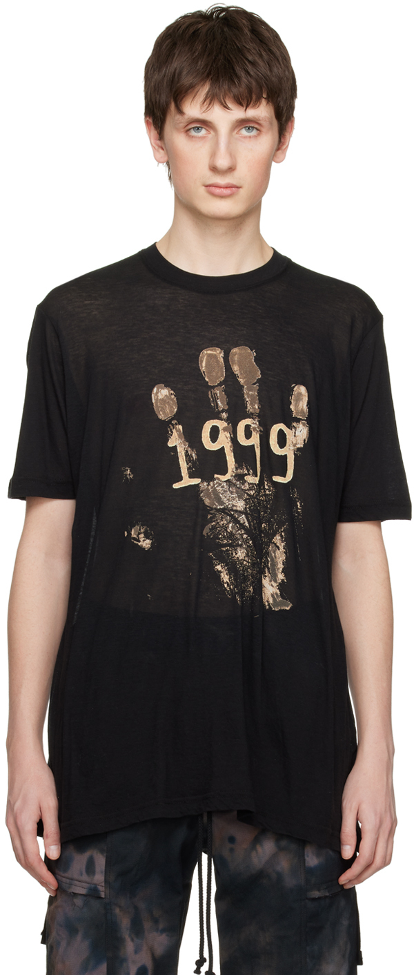 Shop Song For The Mute Black 1999 Hand T-shirt